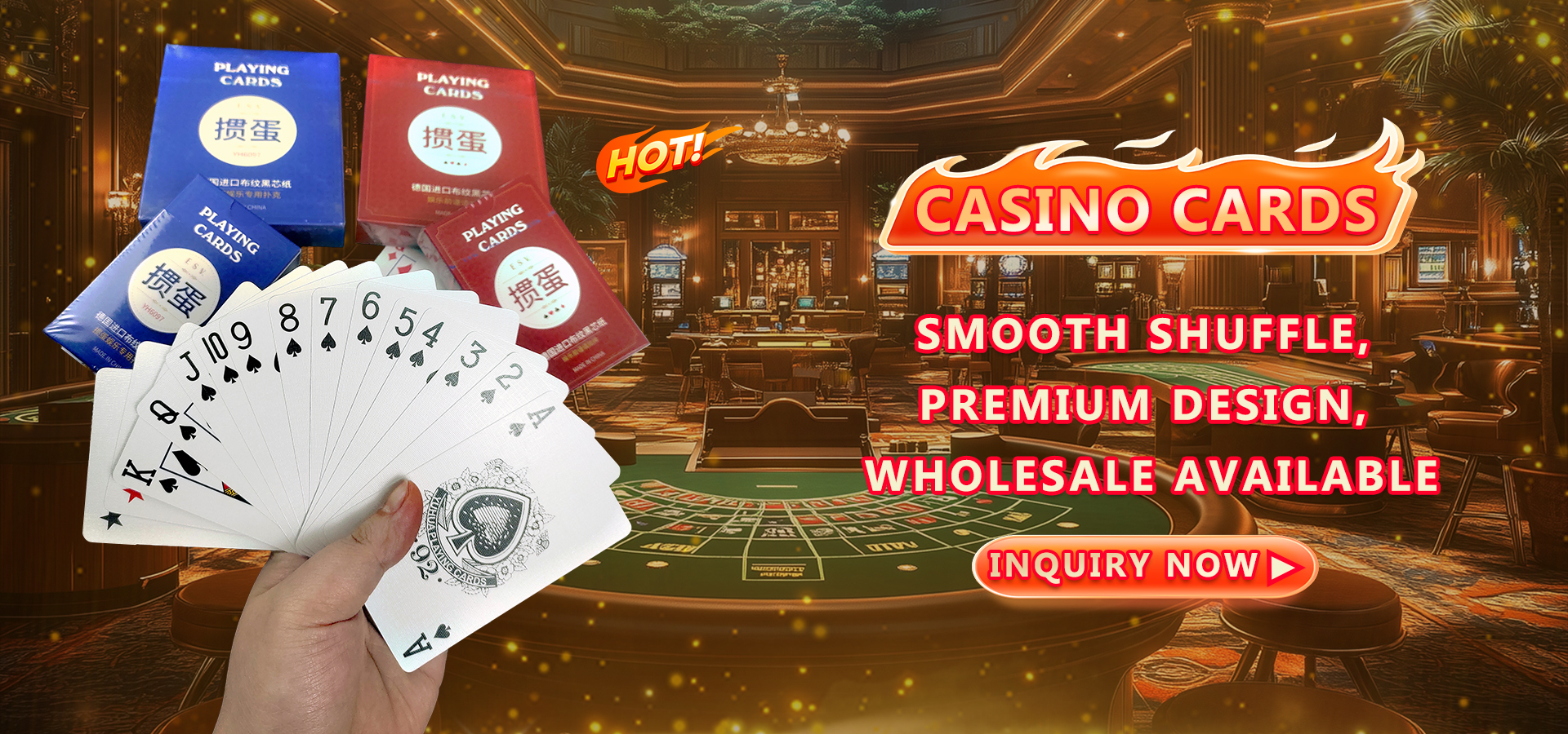 Qualité Cartes de jeu de casino Usine