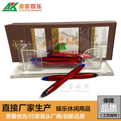 Table Casino Game Accessories Fine Paper Scorecard Sheets Anti Wear